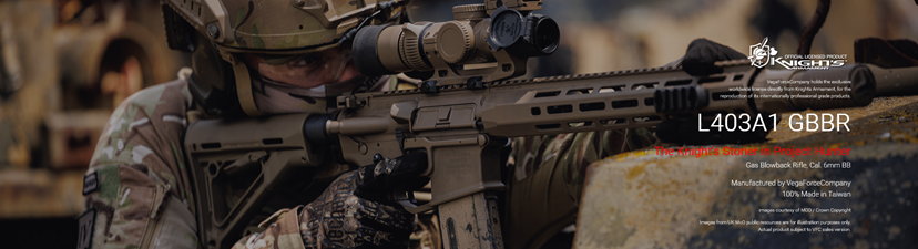 VFC KAC L403A1 KS-1 GBB Airsoft Rifle (TAN)