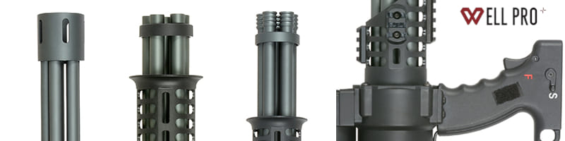 WELL Pro WE23系列旋轉式電動槍